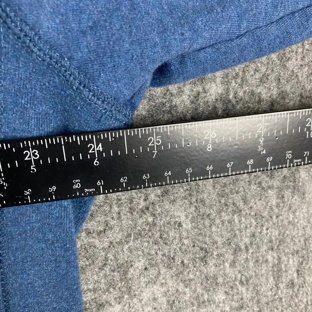 The North Face Hoodie Mens XL Blue Pullover‎ Fleece Casual Kangaroo Pocket